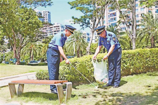 文明志愿行动已成为一种习惯，贯穿每名城管人的日常。