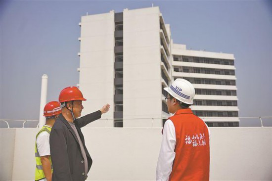 以“金包银”经验为指引，厦门农商银行支持同安区美林街道四口圳社区发展用地项目建设。厦门农商银行供图