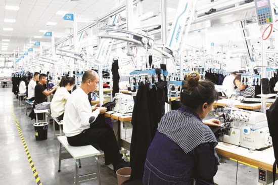 六融工業成衣孵化器車間