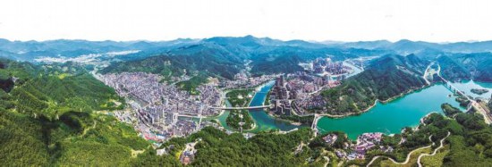 尤溪縣城關全景圖（黃在錦 攝）